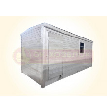 Хозблок с двускатной крышей 6х2
