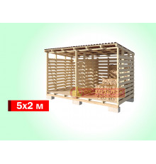 Дровник 5х2