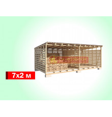 Дровник 7х2