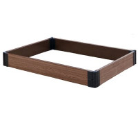 Комплект грядки из дпк 1,2х0,8 м высота 15 см